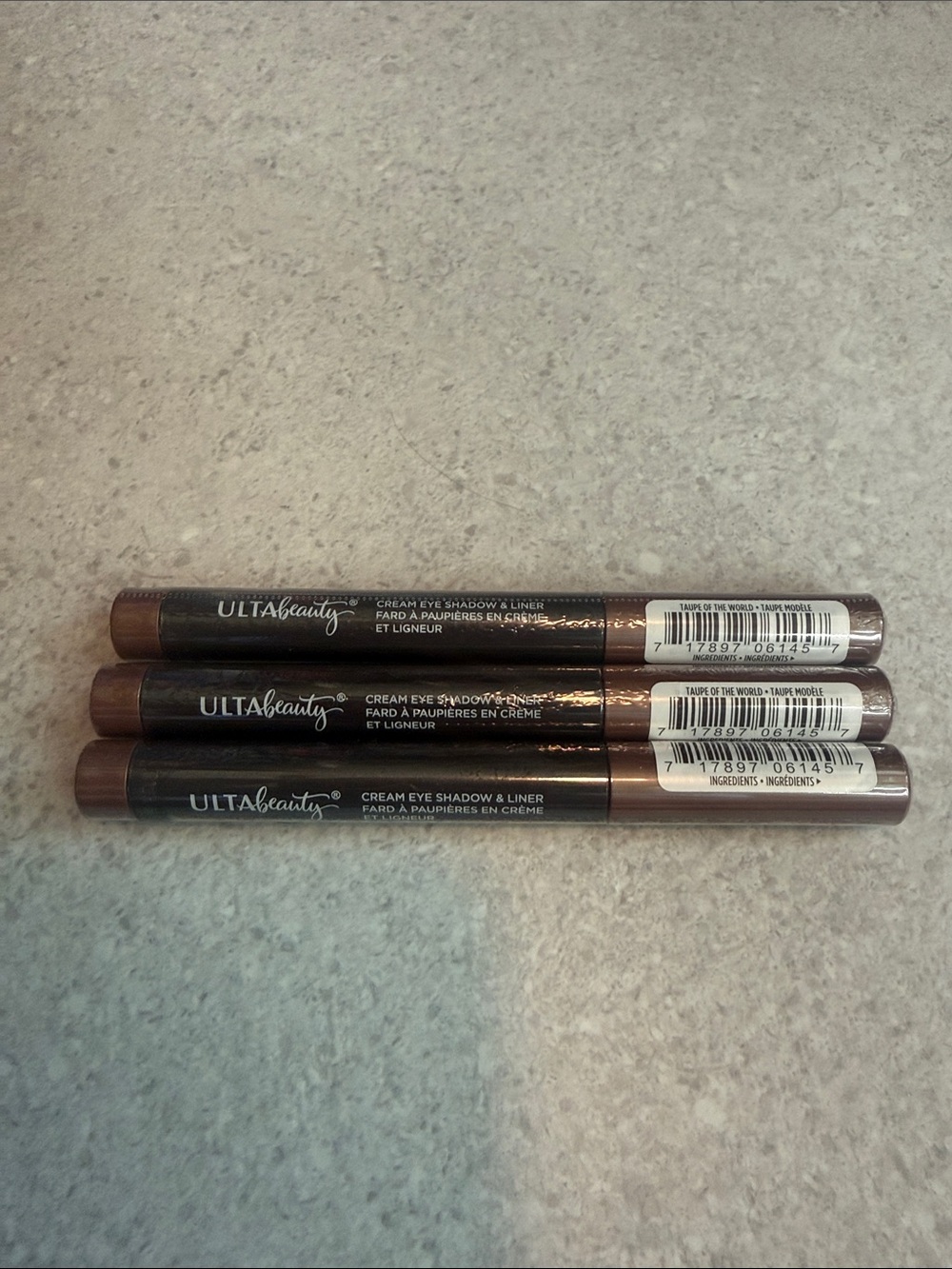 Ulta Beauty Cream Eye Shadow & Liner - Taupe of the World - Trio